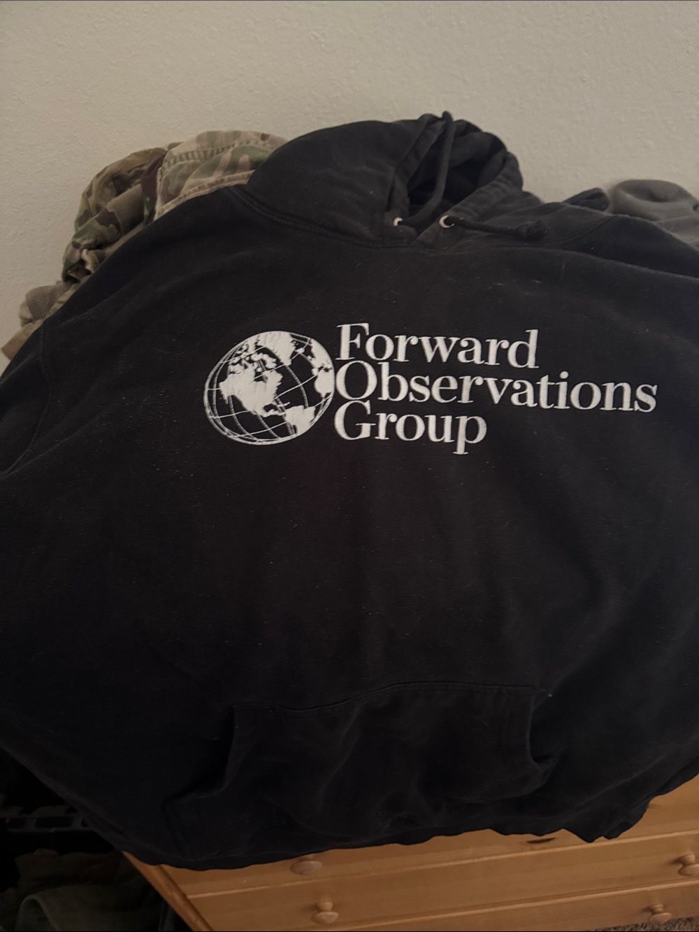 Forward Observations Group Black Crewneck Sweatshirt